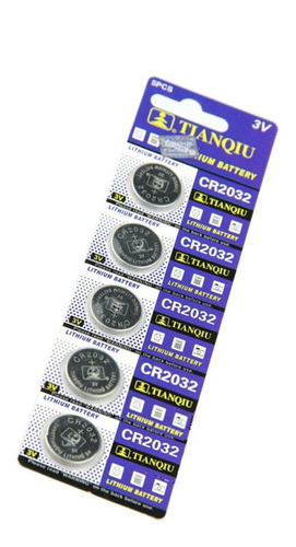 Bateria Pila Boton Pc 3v Control 2032 X 10 Unid 2 Blister