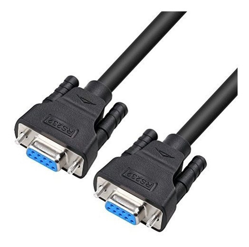 Cable Serie Dtech Db9 Rs232 Hembra A Hembra, Módem Nulo Cor