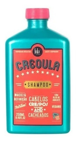 Lola Creoula Shampoo Cabelos Crespos E Cacheados 250ml
