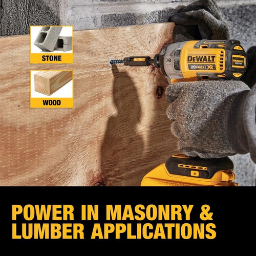 Destornillador De Impacto Dewalt Max Xr, 20 V, Sin Escobilla