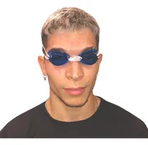 Comprar Antiparras Natación Vadox Suecas Corsa No Espejadas Color Azul\u002Fblanco
