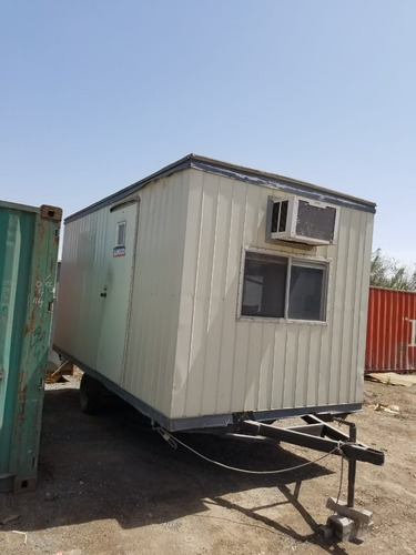 Imagen 1 de 11 de Oficina Bodega Dormitorio Caseta Remolque Traila Móvil 8x20