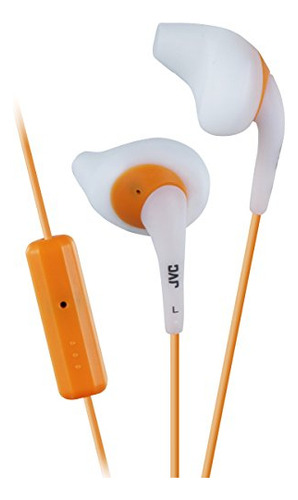 Audífonos Deportivos Jvc Ha-enr15w Blancos Y Naranjas,