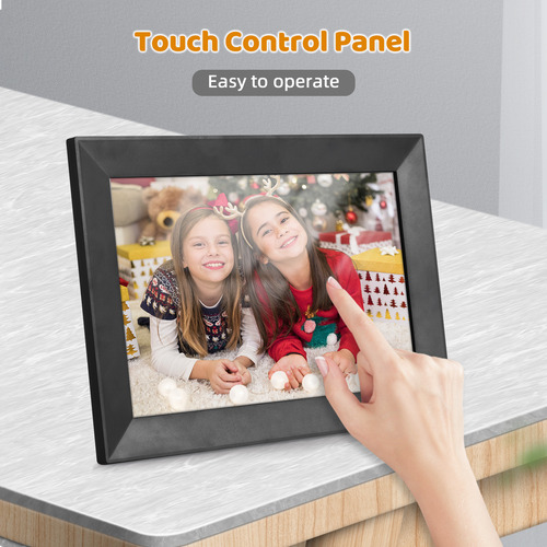 Quadro Ip Digital Wifi De 10,1 Polegadas, Memória Digital Em