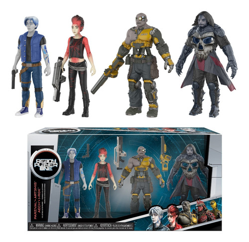 Set De 4 Ready Player One Parzival, Art3mis, Aech, I-rok