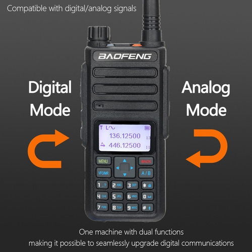 Banda Dupla Digital/analógica Baofeng Dr1801