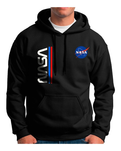 Buzo Hoodie Capota Deportivo Nasa Mision Espacial Usa 2022