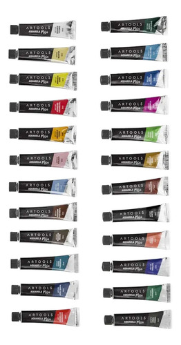 Aquarela Artools Misci 24 Cores Com 6ml - 610627