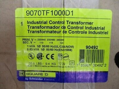Square D 9070tf1000d1 240/480v Nsfs Qqc