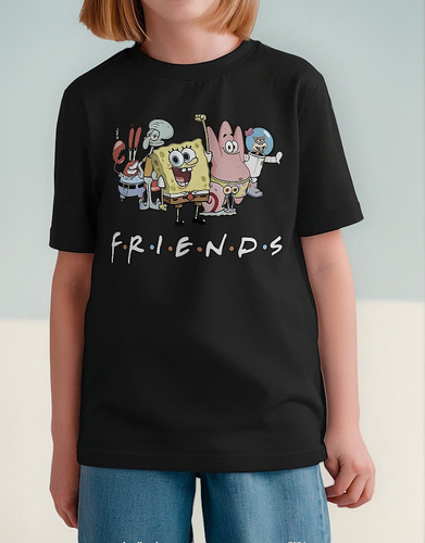 Cl Camiseta Unisex Amigos Bob Esponja Patricio