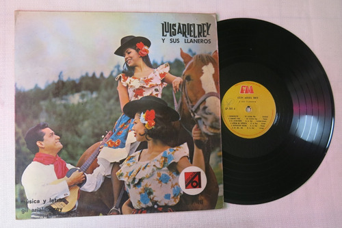 Vinyl Vinilo Lp Acetato Luis Ariel Rey Y Sus Llaneros 