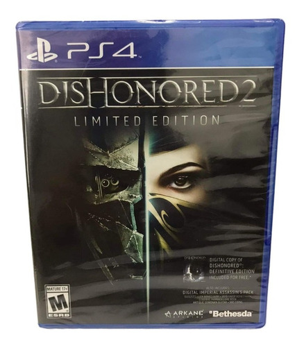 Dishonored 2 Edición Limitada Para Ps4 Nuevo Físico