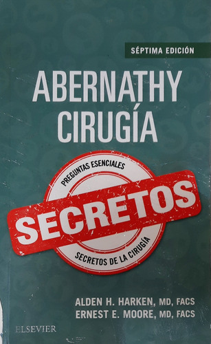 Abernathy Cirugía Secretos 7ed Nuevo Envíos