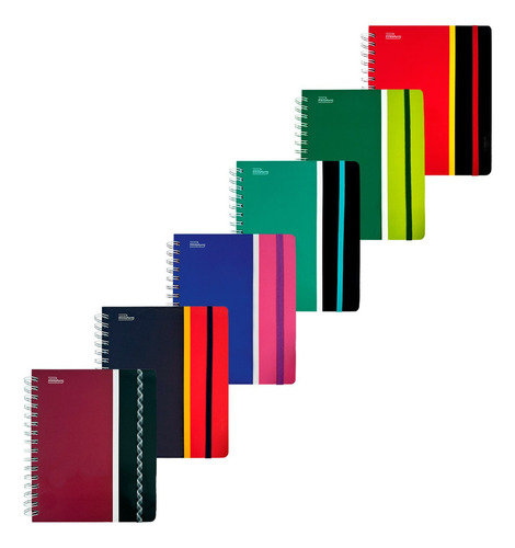 Cuaderno Printaform Forma Francesa Sport 100h Pd 6 Pzas Color Cuadro Chico