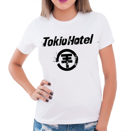Camiseta Feminina Tokio Hotel - 100% Algodão