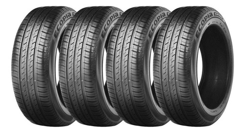 Kit 4 Pneus Bridgestone Aro 15 195/55r15 Ecopia Ep-150 85h