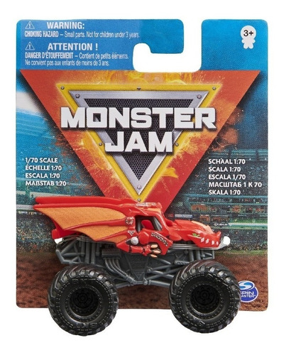 Monster Jam Camion Monstruo Spinmaster Escala 1:70