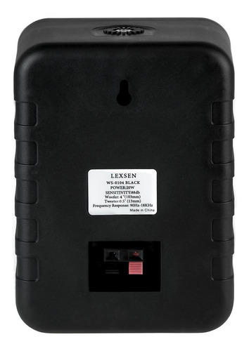 Imagen 4 de 5 de Caja Acustica Lexsen Ws0104 Negra