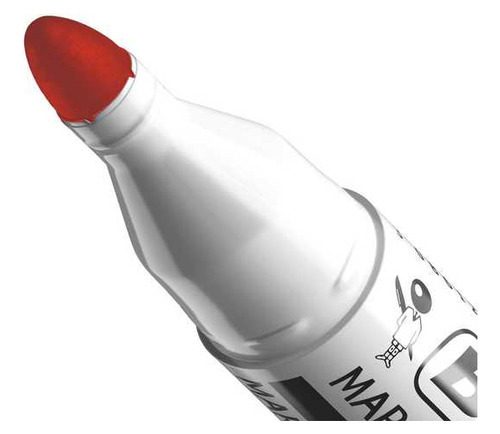 Pincel Marcador Quadro Branco Recarregável Vermelho 1 Un Bic