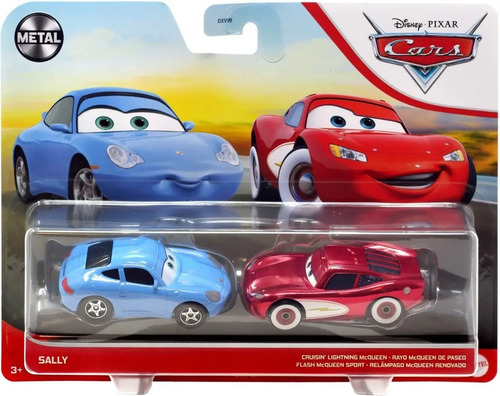Coche De Juguete Sally De Cars 3, Escala 1:55, De Disney Pixar, Con Detalles Auténticos, Para Niños A Partir De 3 Años, Color Y Modelo Surtido