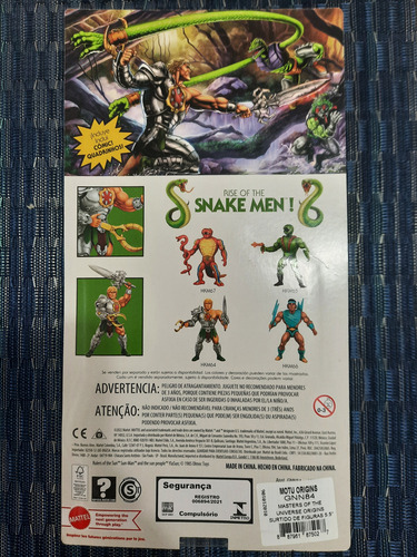 Masters Of The Universe Origins Snake Armor He Man Mattel (Usado)
