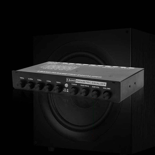 Ecualizador De Audio Para Automóvil, Ecualizador De 5