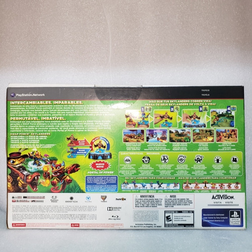 Skylanders Swap Force Starter Pack Ps3 Novo Lacrado