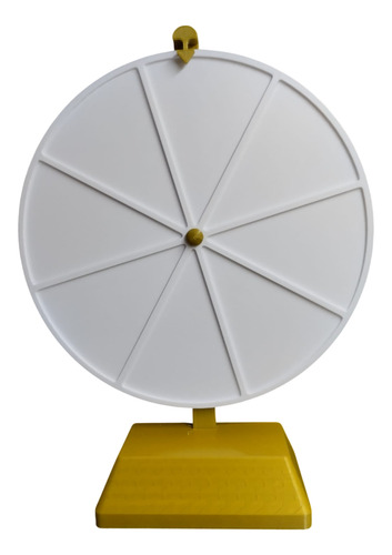Ruleta Multipropuesta De 30 Cm De Diámetro Blanca Y Marron