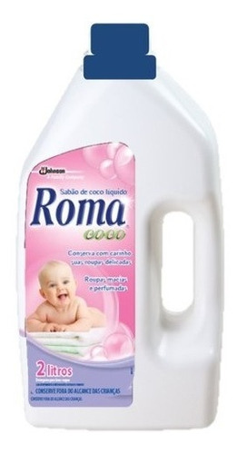 Sabão De Coco Líquido Roma Para Lavar Roupinhas De Bebês 2l | Parcelamento  sem juros