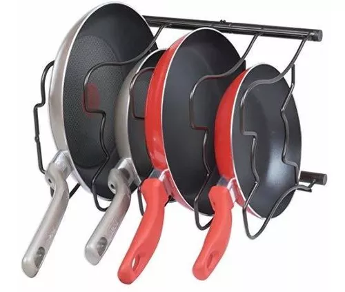  SimpleHouseware - Organizador para tapas de ollas de cocina,  bronce : Hogar y Cocina