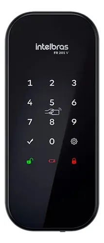 Fechadura Digital De Sobrepor Fr 201 V Intelbras INTELBRAS