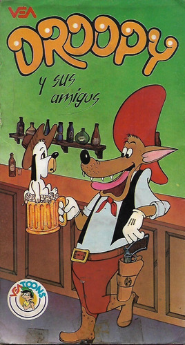 Droopy Y Sus Amigos Vhs Vea Toons Dibujos Animados