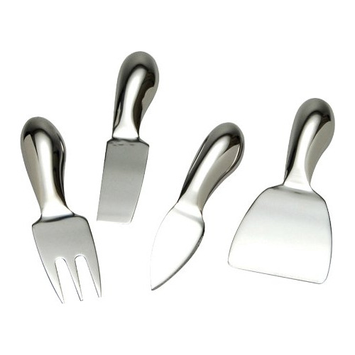 4-piece Cheese Tool Set, Stainless Steel