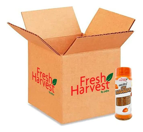 Caja Con 30 Pzs De Chile Habanero Fresco 35g