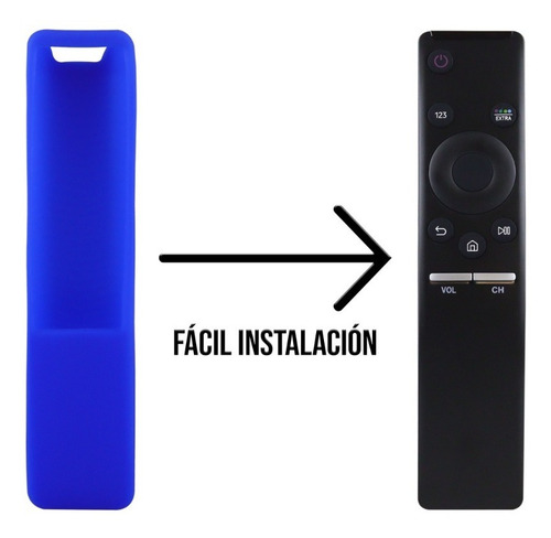 Imagen 4 de 9 de Control Compatible Con Samsung Curvo 4k Uhd Incluye Funda