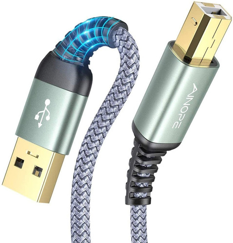 Usb 2.0 Tipo A Macho A B Macho Cable De Impresora