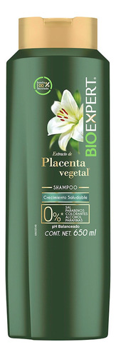 Shampoo Bioexpert Extracto De Placenta Vegetal 650 ML