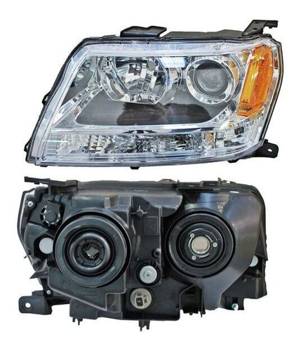 Faro Suzuki Grand Vitara 2006-2008 C/cuarto Ambar Izquierdo