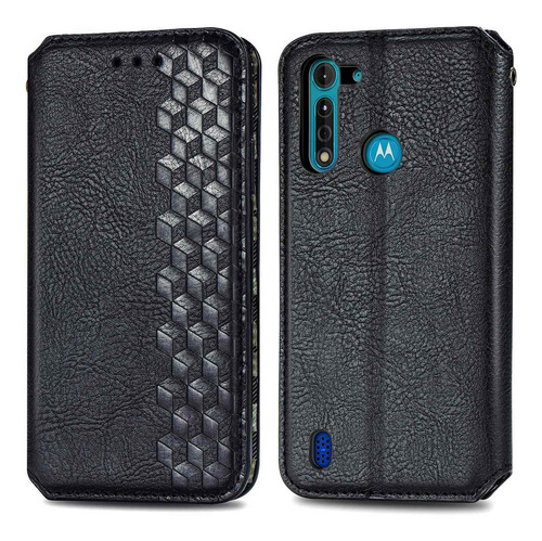 Funda Con Tapa Tipo Cartera Sd61 Para Moto G8 Power Lite