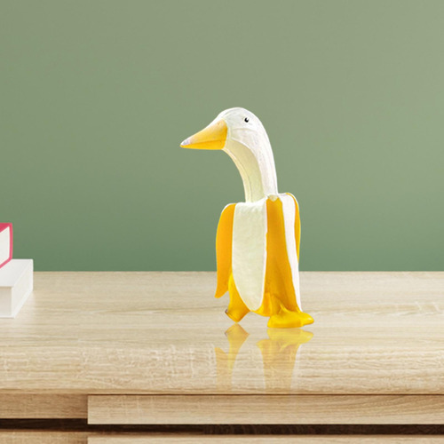 .decoração De Estátua De Banana, Frutas, Animais, Amarelo,