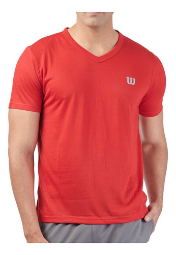 Playera Wilson Polyspun Reflex Cuello V Ultra Suave