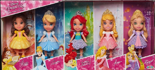 Princesas Muñecas Mini Toddler Set De Regalo