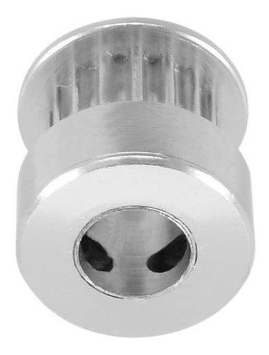 2 Peças Polia Gt2 16 Dentes Furo 5mm P/ Correia Largura 6mm