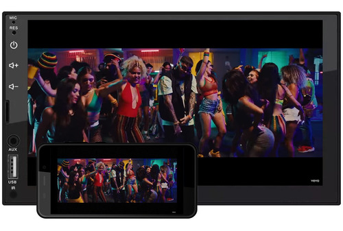 Imagen 2 de 8 de Estereo Pantalla Multimedia 2 Din + Marco + Camara