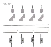 Comprar Linkagem Completa P\u002F Aeromodelo Elétrico Horn Stopper Arame 
