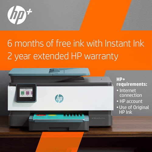 Hp Officejet Pro 8028e - Impresora Inalámbrica De Inyección