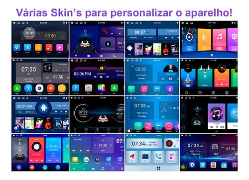Multimidia 9 1din 2gb 32gb Android 12 Carplay Android Auto