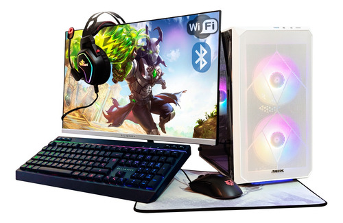 Pc Gamer Completa Ryzen 5 16gb 1tb Ssd Rtx 3050 Monitor Msi