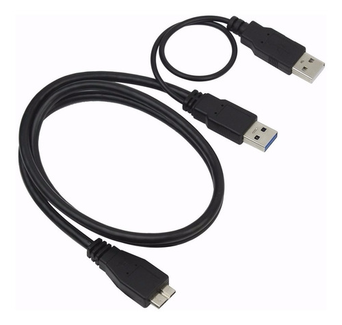 Cable Usb 3.0 A Micro Usb 3.0 Disco Duro Wii U 10 Pzs