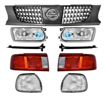Comprar Kit Tsuru Iii 92-17 Parrilla Emblema Calaveras Cuartos Faros